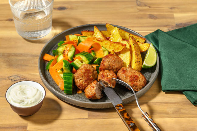 Sweet Chilli Beef & Pork Koftas