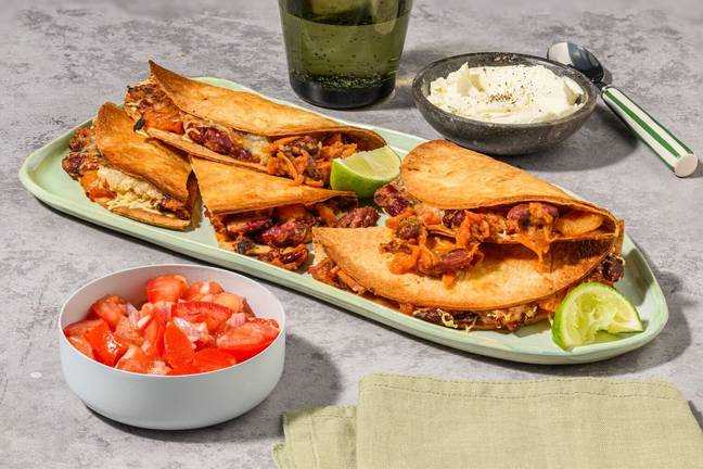 Chipotle Bean Quesadillas