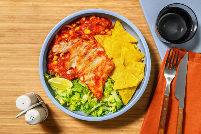 Mexican Bake mit würzigem Hähnchen