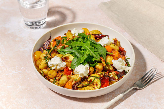 Middelhavsinspireret ovnbagt gnocchi