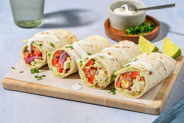 Blumenkohl Fajitas vom Blech