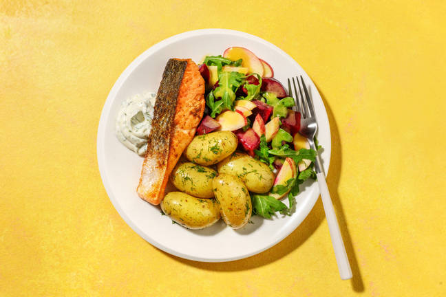 Hurtig skandinaviskinspireret laks