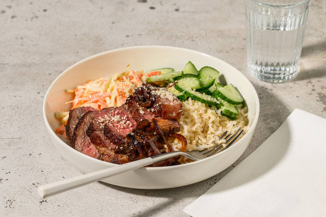 Bulgogibowl met steak