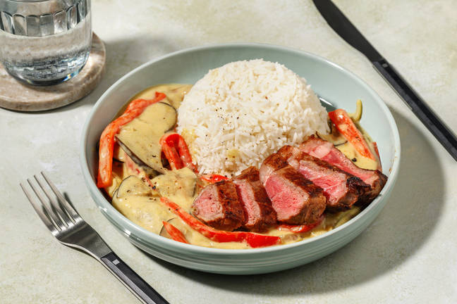 Steak & curry vert à la thaïlandaise