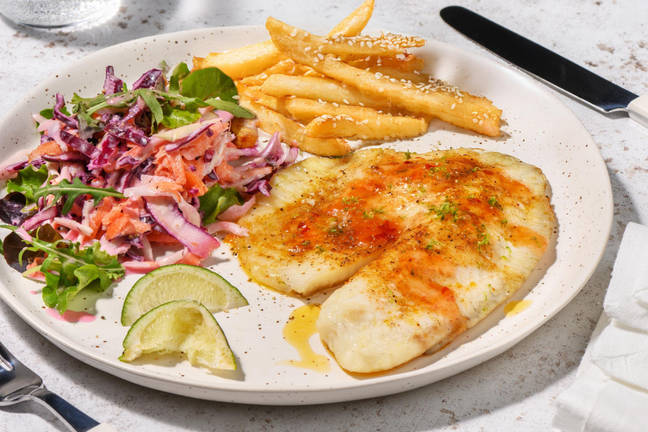 Zesty Thai Style Spiced Basa