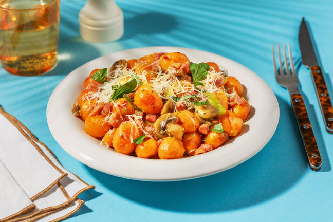 Gnocchi-Pfanne mit Bacon