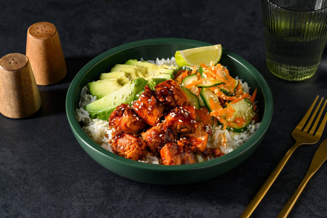 Bowl de saumon teriyaki & avocat