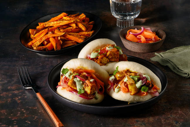 Bao fusion poulet & chutney d'abricots