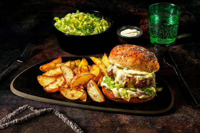 Le Cheeseburger et sa sauce secrète