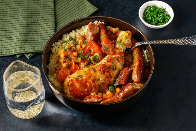 Couscous royal poulet & merguez