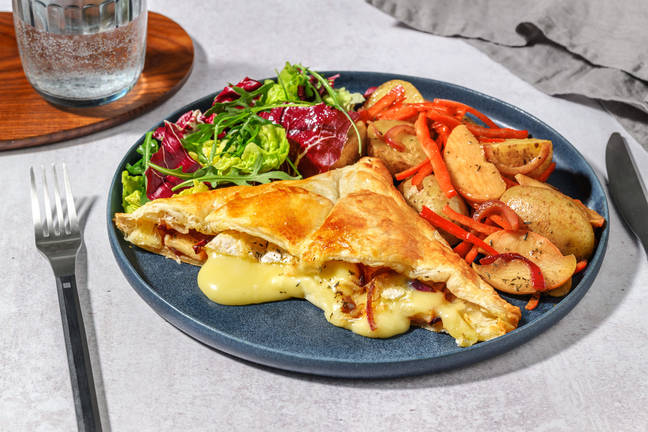  Camembert En Croûte & karamellisierte Zwiebeln