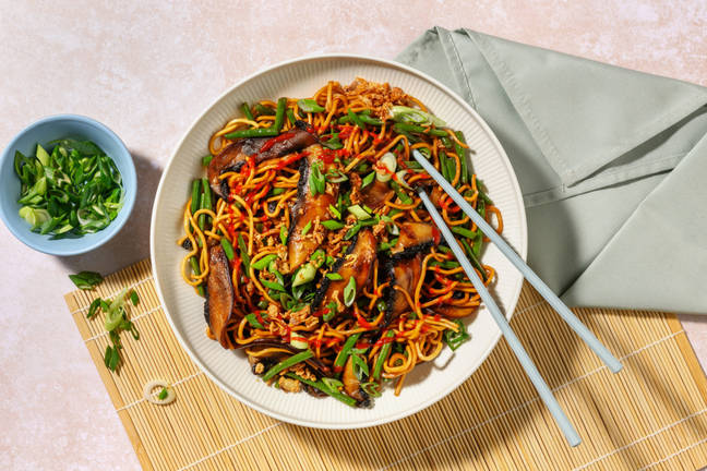 Yi Mein Inspired Longevity Noodles