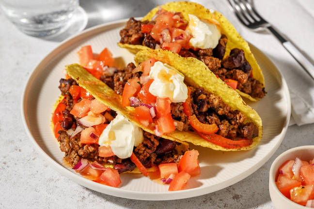 Taco's met rundergehakt