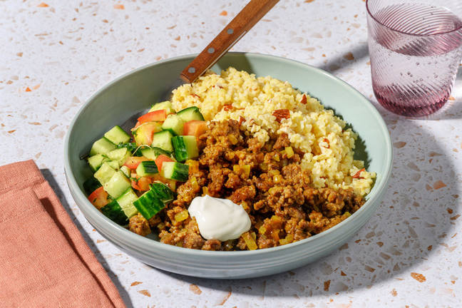 Chutneyglaseret oksekød