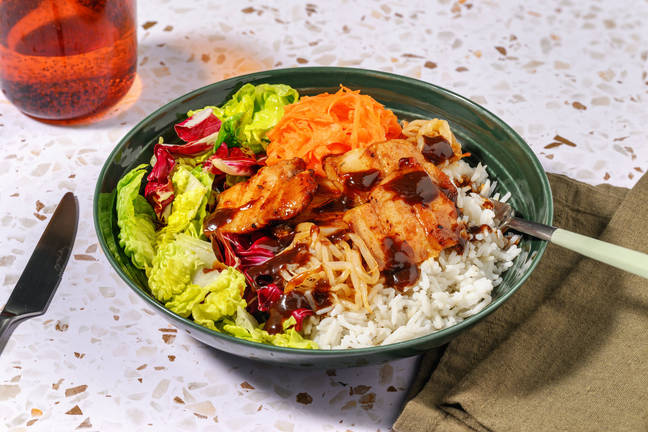 Sticky Pork Belly with Beansprouts & Korean-Style Spices