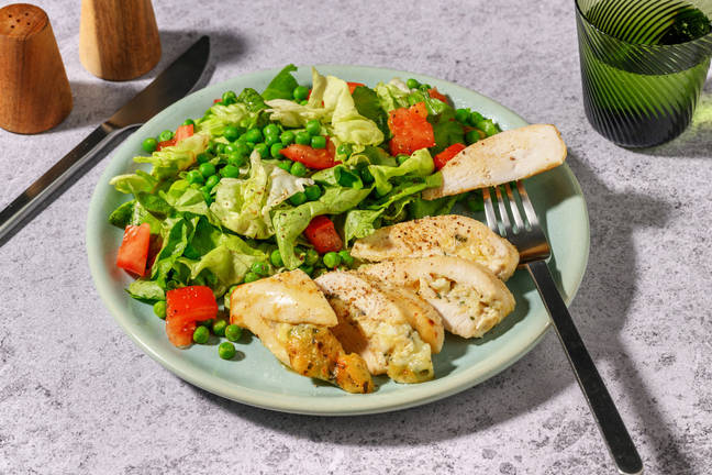 Goat's Cheese Stuffed Chicken