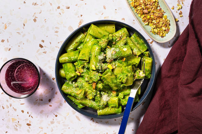Supergreen Pork Rigatoni Alla Ragù Bianco with Parmigiano Reggiano