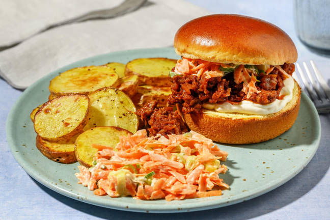Sloppy Joe Burger mit Rinderhackfleischsoße
