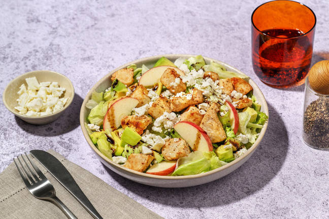 Chicken,  Avo and Goat's Cheese Salad