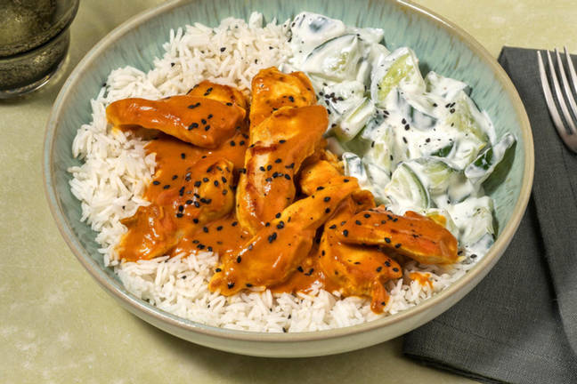 Mildes Tikka Masala mit Hähnchen