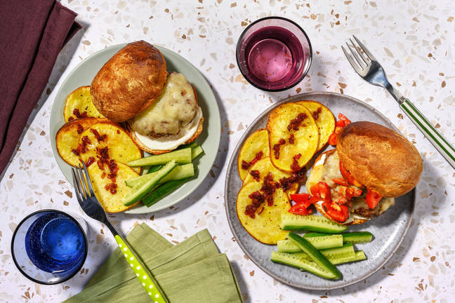 Approuvé par les enfants : Cheeseburger & salade de concombre
