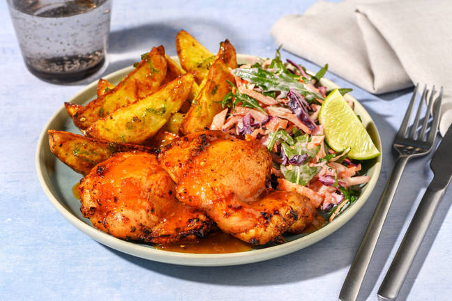 Caribbean Style Jerk Chicken Thighs