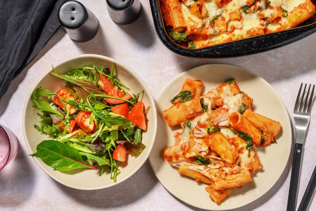 Tuscan Style Tuna Pasta Bake
