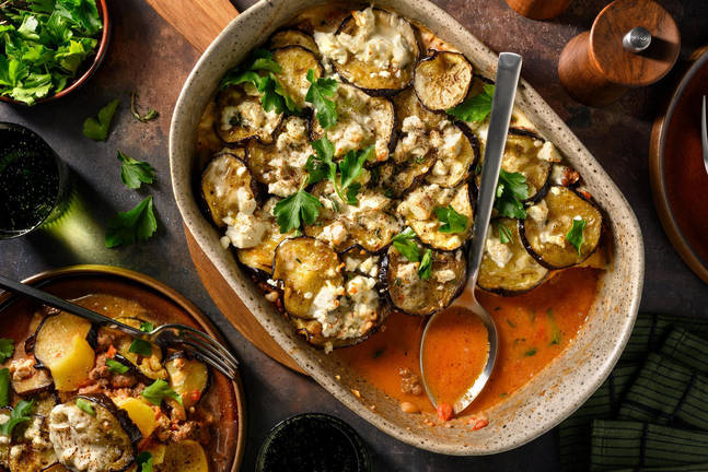 Moussaka mit Bio-Rinderhackfleisch