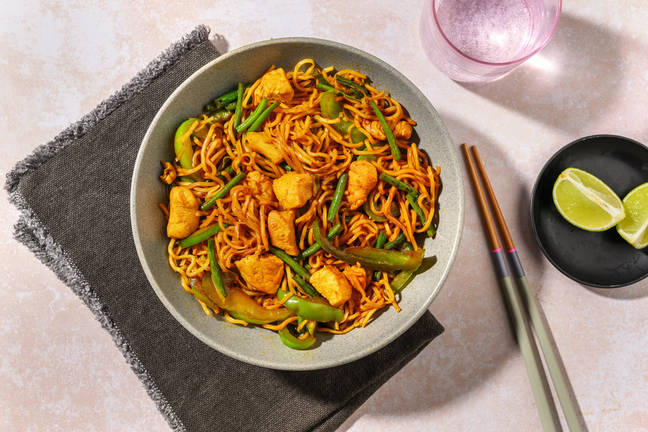 Thai Style Chicken Noodles