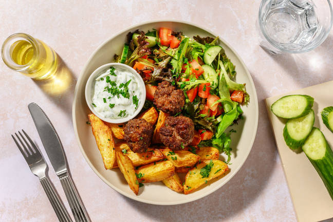 Souflaki Hackbällchen vom Weiderind