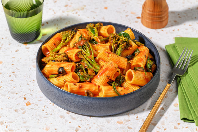 Puttanesca Style Rigatoni