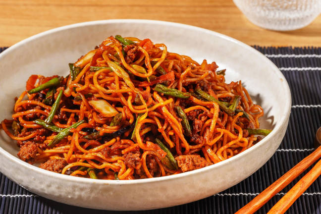 Easy Peasy Gochujang Pork Noodles