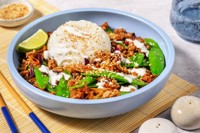 Super Quick Teriyaki Pork Rice Bowl