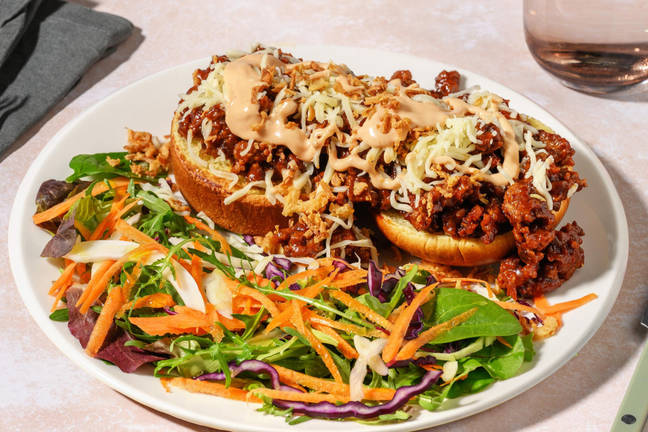 Super Quick Cheeseburger Inspired Sloppy Joe