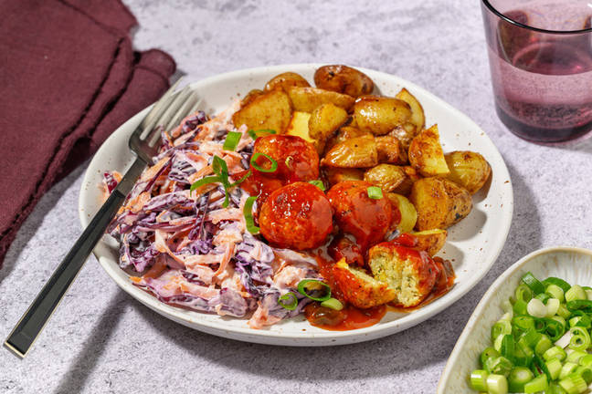Falafel and Ruby Slaw