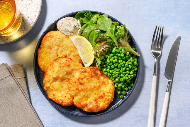 Homemade Cheesy Fishcakes