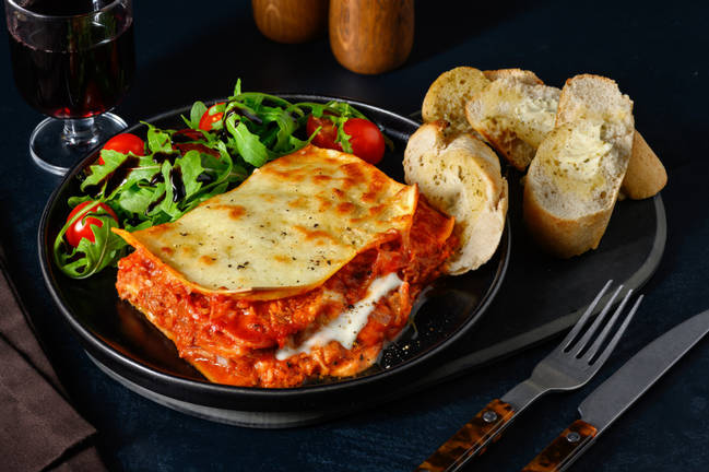 Pulled Beef Ragu Lasagne