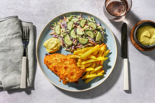 Crispy Chicken & Pommes aus dem Air-Fryer 