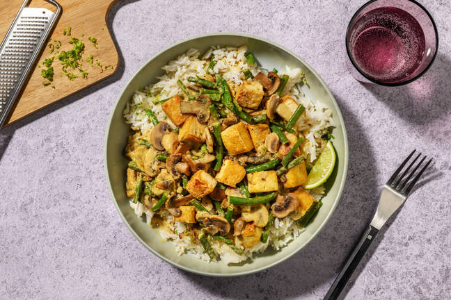 Thai Green Style Tofu Curry