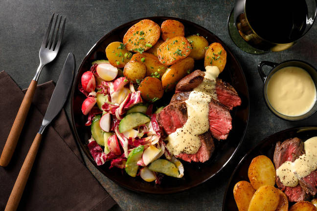Steak & sauce hollandaise