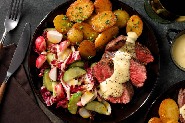 Tournedos et sauce hollandaise