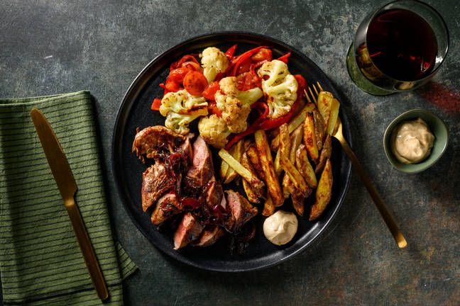 Steak met friet en truffelmayonaise