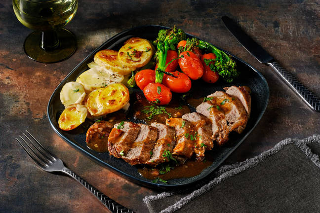 Lamb Steak in Garlic Butter Sauce