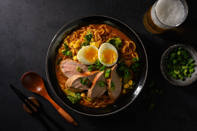 Filet mignon de porc & ramen gourmand au miso