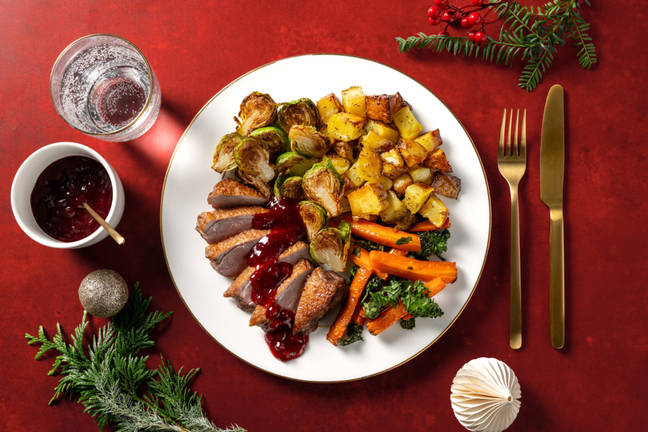 Roasted Duck Breast and Redcurrant Jus