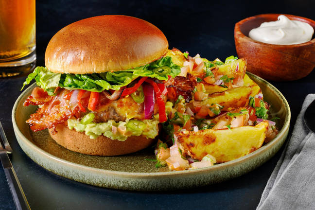 Kipburger op z'n Mexicaans