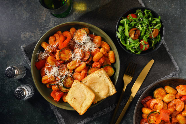Ultimate Mediterranean Style Large King Prawn & Chorizo Gnocchi