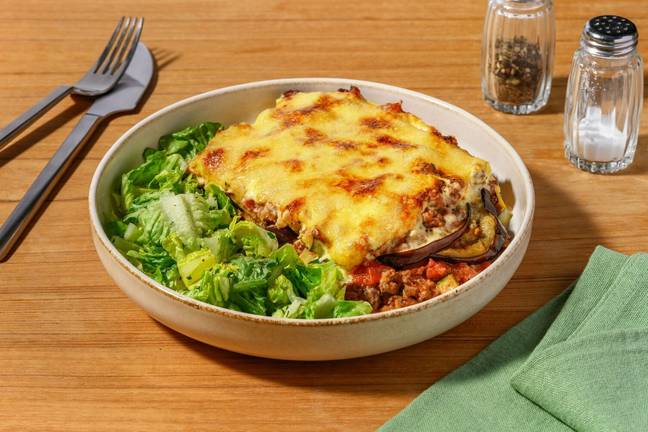 Gresk kjøttdeig-moussaka