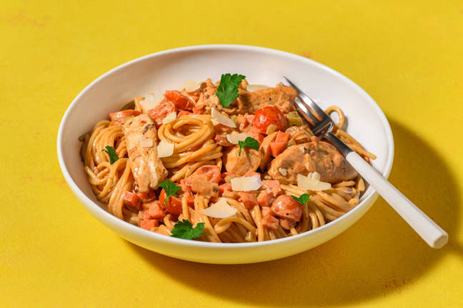 Easy Chicken & Chilli Speedy Spaghetti