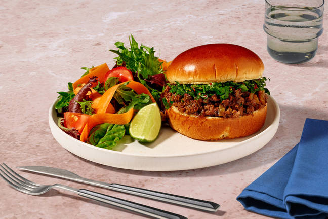 Argentinsk-inspirerte Sloppy Joe